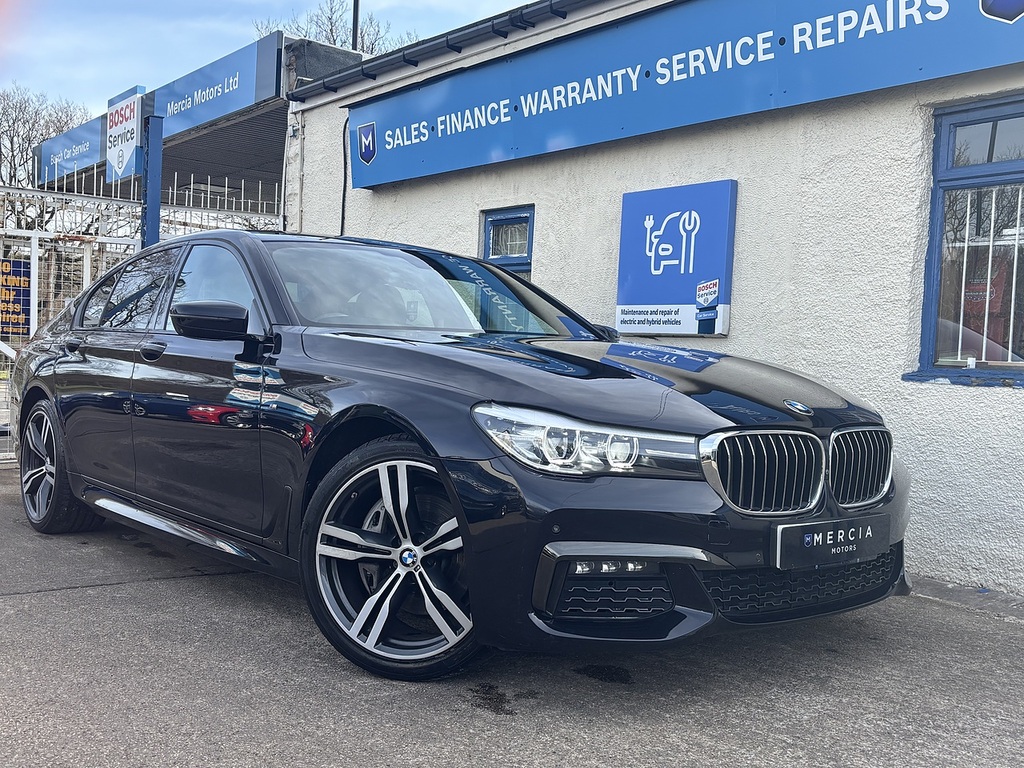 BMW 7 Series 7 Series 3.0 730D M Sport 261 Bhp 20 Bi-colour Black