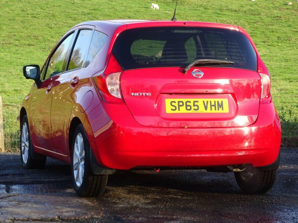 Nissan Note 1.2 Dig-s Tekna Euro 6 Ss SP65VHM Red #4