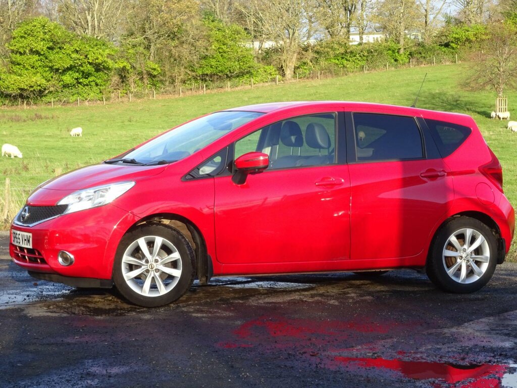 Nissan Note 1.2 Dig-s Tekna Euro 6 Ss SP65VHM Red #5