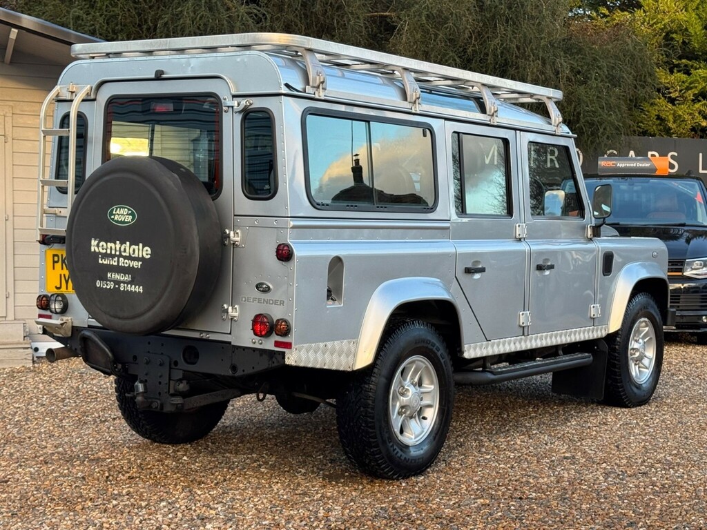 Land Rover Defender 110 2.2 Tdci County Station Wagon 4Wd Mwb Euro 5 PK15JYL Silver #6