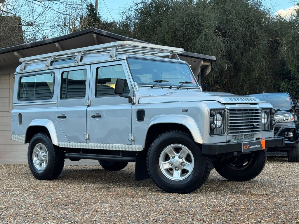 Land Rover Defender 110 2.2 Tdci County Station Wagon 4Wd Mwb Euro 5 Silver