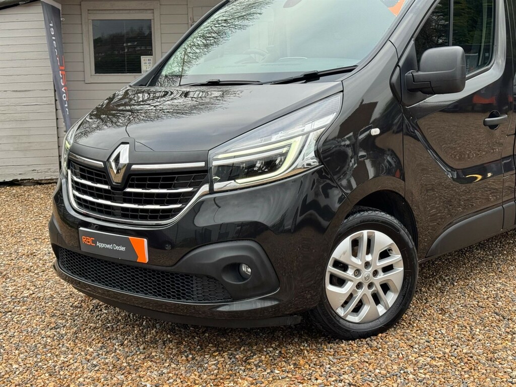 Renault Trafic 2.0 Dci Energy 30 Sport Lwb Standard Roof Euro 6 LB20BLN Black #2