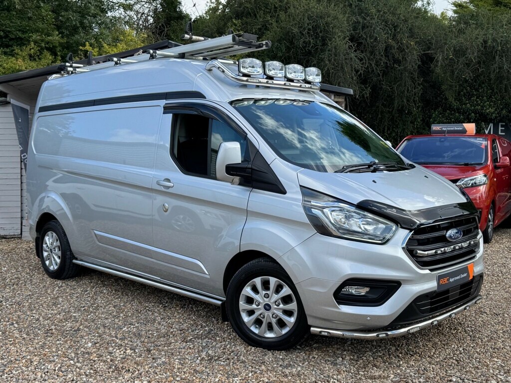 Ford Transit Custom 2.0 300 Ecoblue Limited L2 H2 Euro 6 Ss Silver