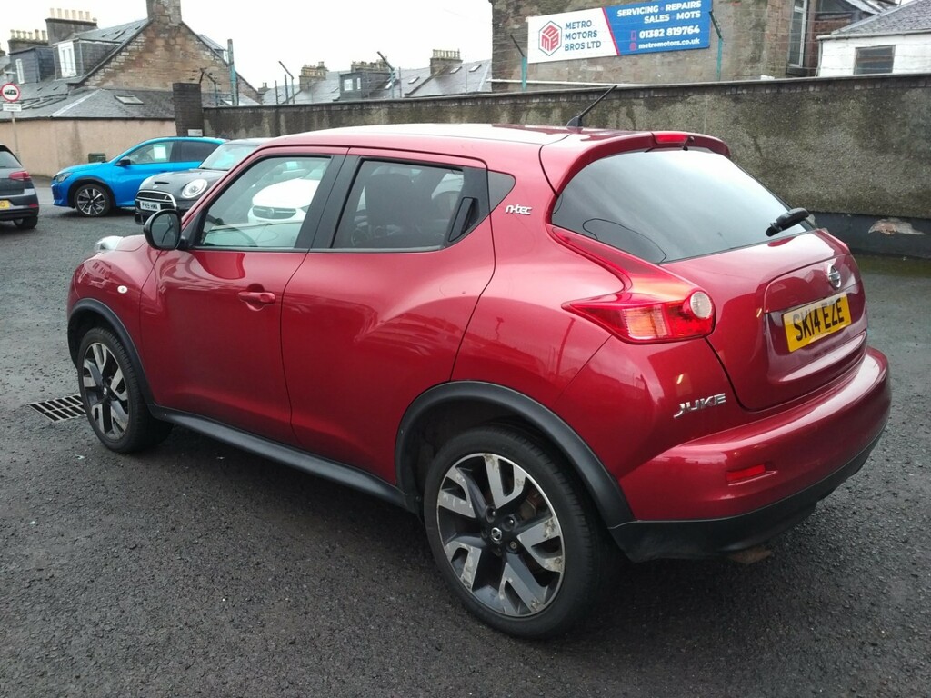 Nissan Juke 1.5 Dci 8V N-tec SK14EZE Red #4