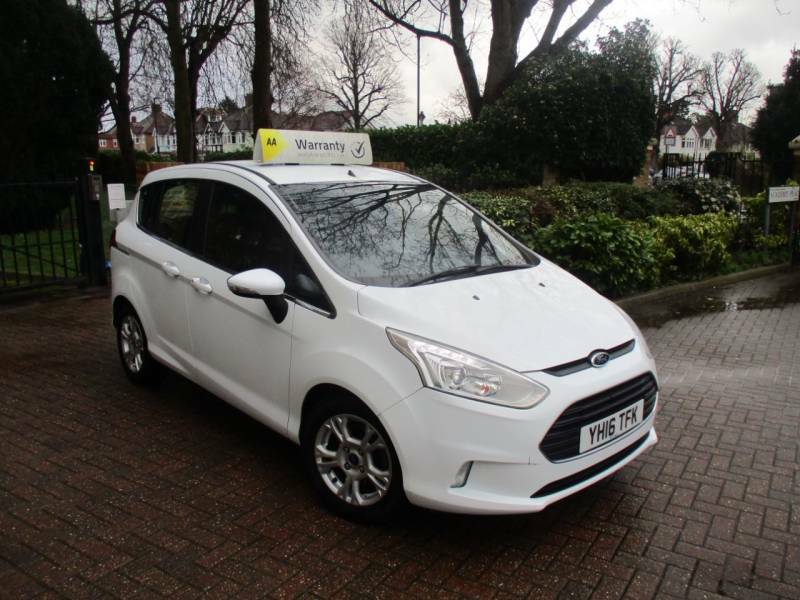 Ford B-Max 1.6 Zetec Low Mileage Sh Alloys Blue White #2
