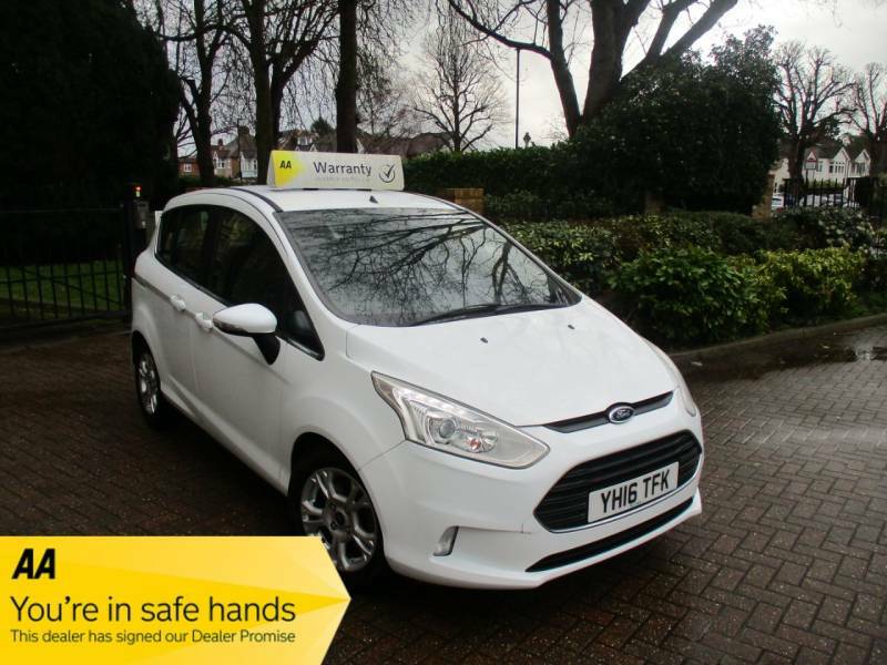 Ford B-Max 1.6 Zetec Low Mileage Sh Alloys Blue White