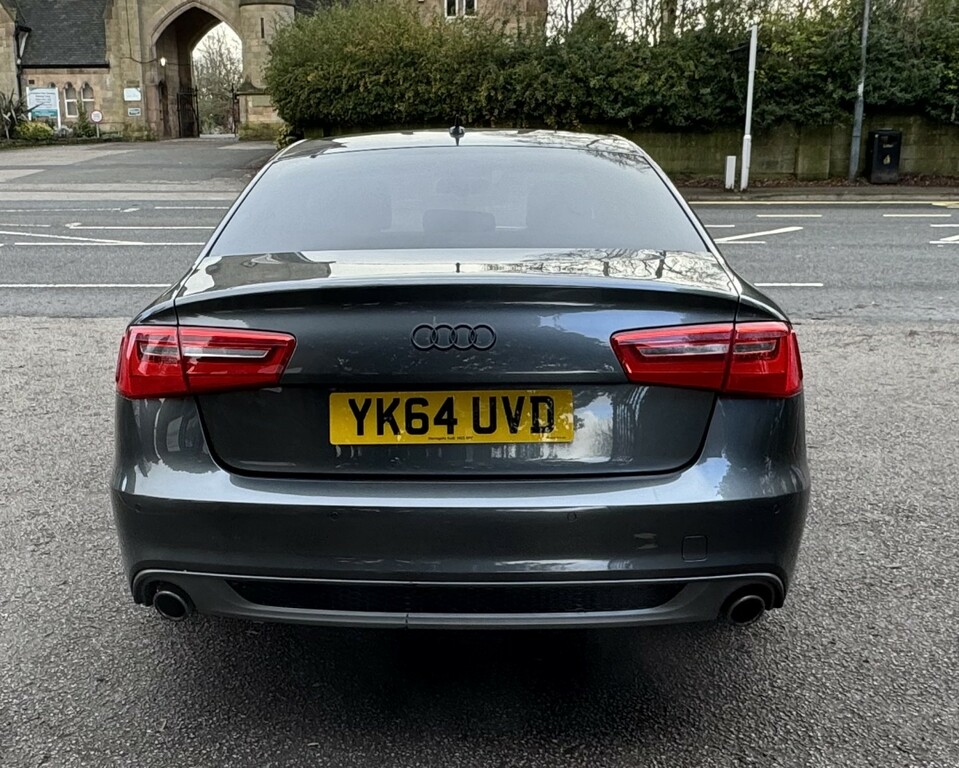 Audi A6 Saloon 2.0 Tdi Ultra Black Edition 2014 Grey #4