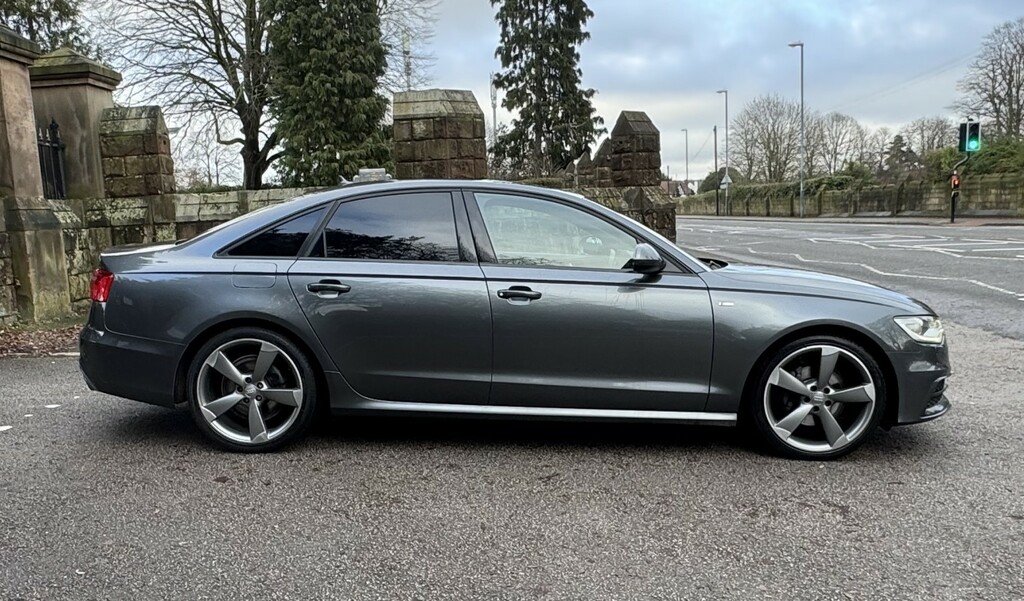 Audi A6 Saloon 2.0 Tdi Ultra Black Edition 2014 Grey #2