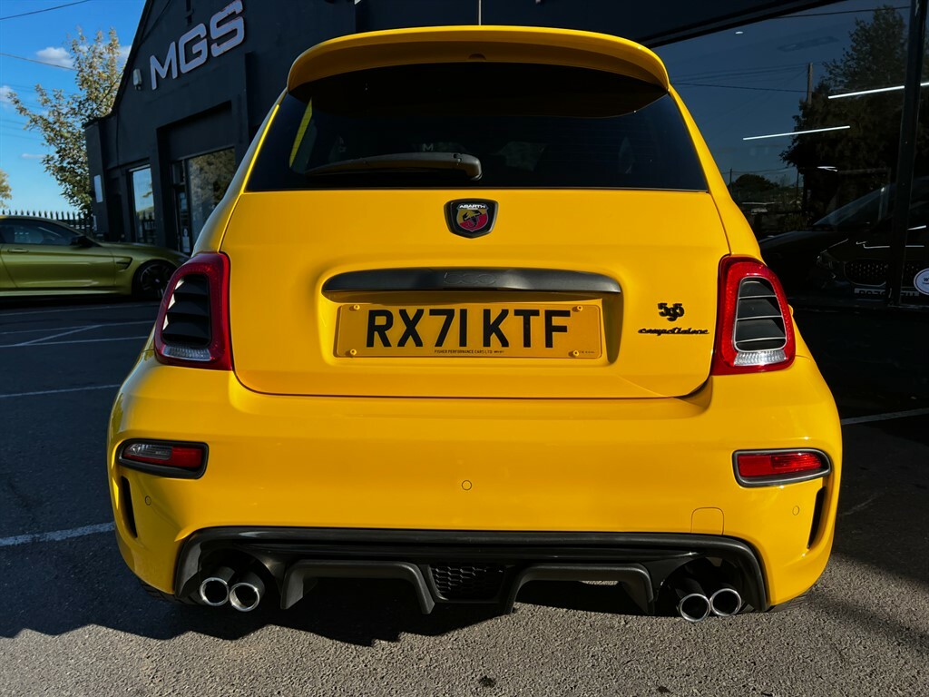 Abarth 595 1.4 T-jet Competizione 70Th Hatchback M RX71KTF Yellow #4