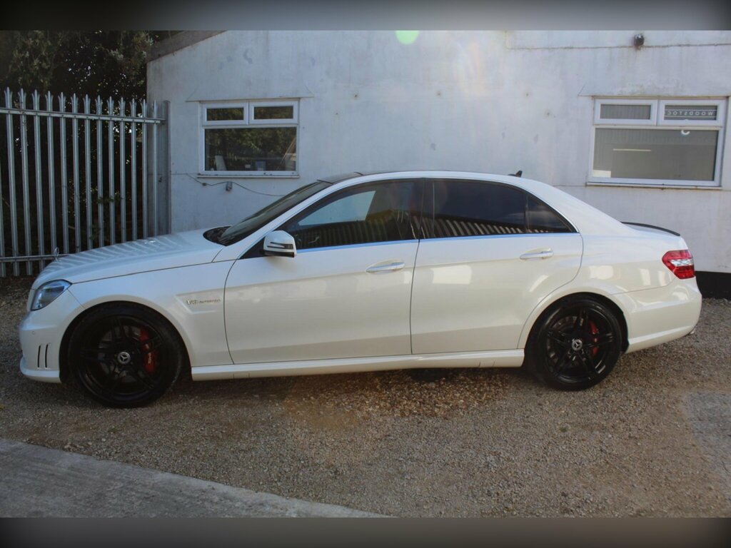 Mercedes-Benz E Class 5.5 E63 V8 Amg Spds Mct Euro 5 Ss White #2