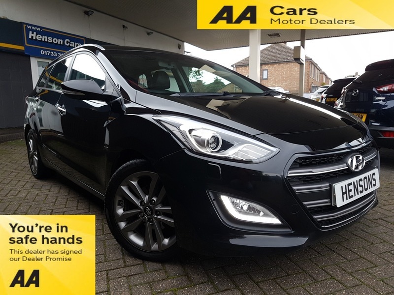 Hyundai I30 Crdi Premium Blue Drive Black