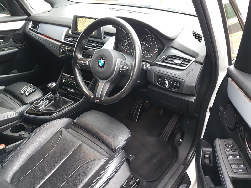 BMW 2 Series Gran Tourer 218I M Sport Gran White #2