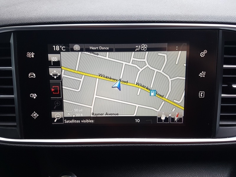 Peugeot 308 SW Blue Hdi S S White #6