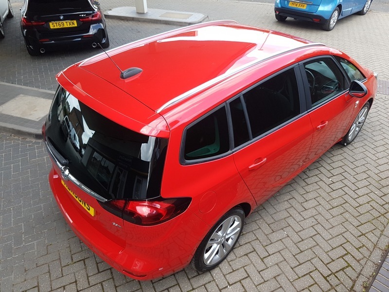 Vauxhall Zafira Sri Cdti S S Red #3