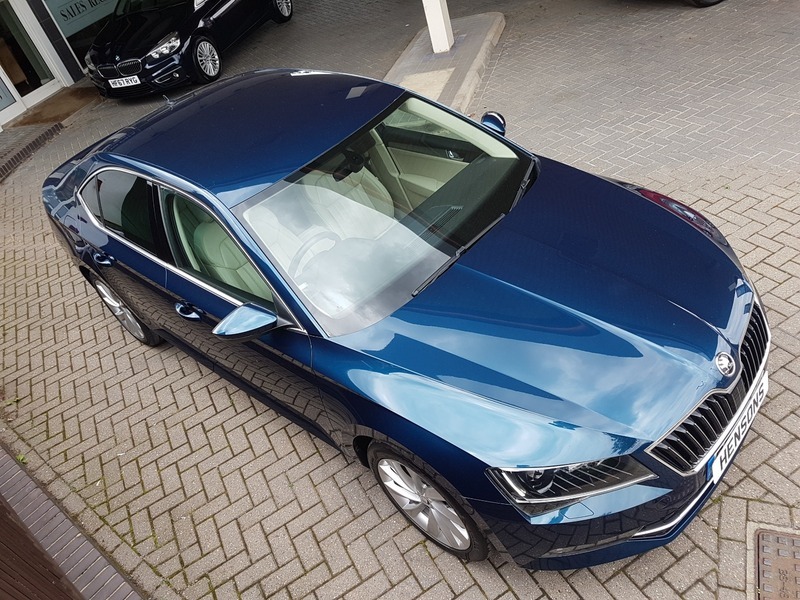 Skoda Superb Se L Executive Tsi Blue #5