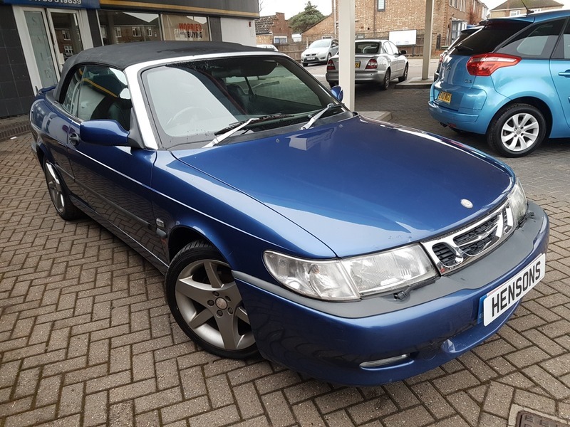 Saab 9-3 Aero Hot Blue #5