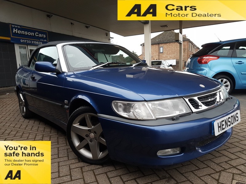 Saab 9-3 Aero Hot Blue