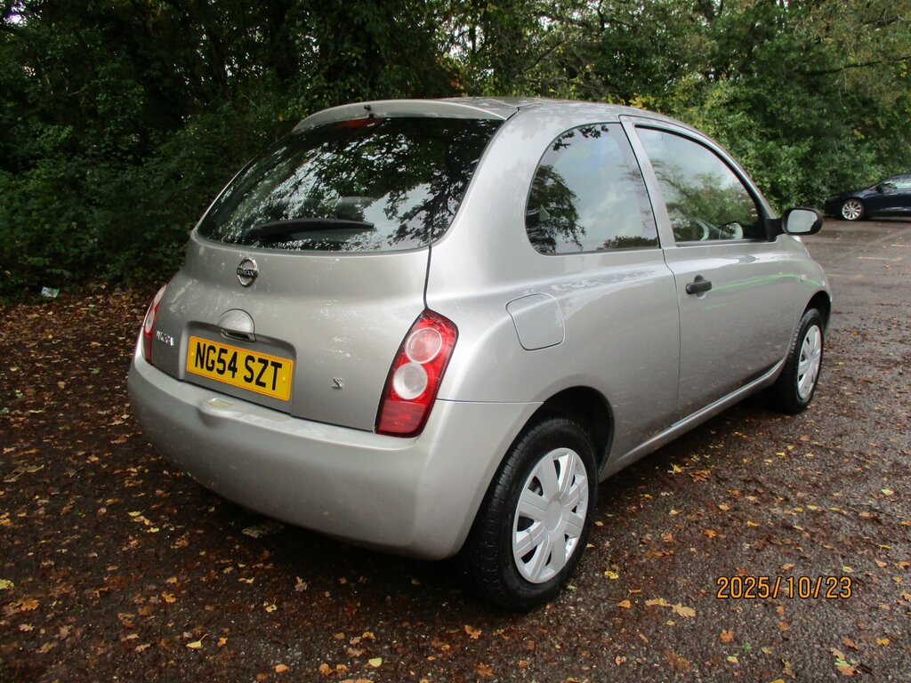 Nissan Micra 1.2 16V S Hatchback 143 Gkm, 7 NG54SZT Silver #3