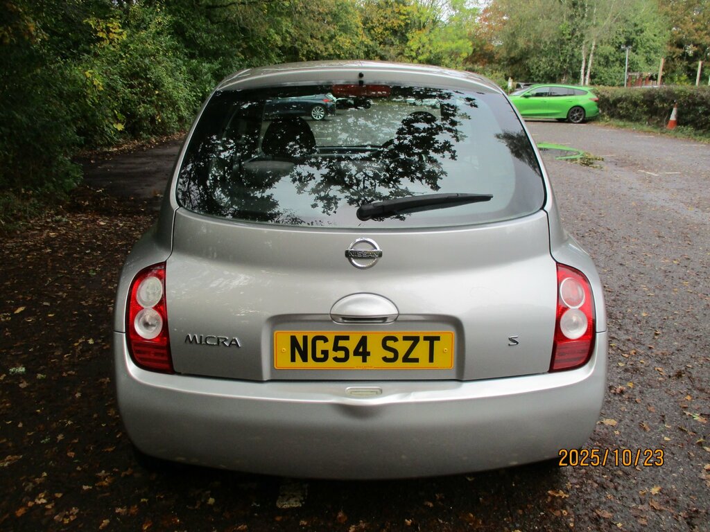 Nissan Micra 1.2 16V S Hatchback 143 Gkm, 7 NG54SZT Silver #4