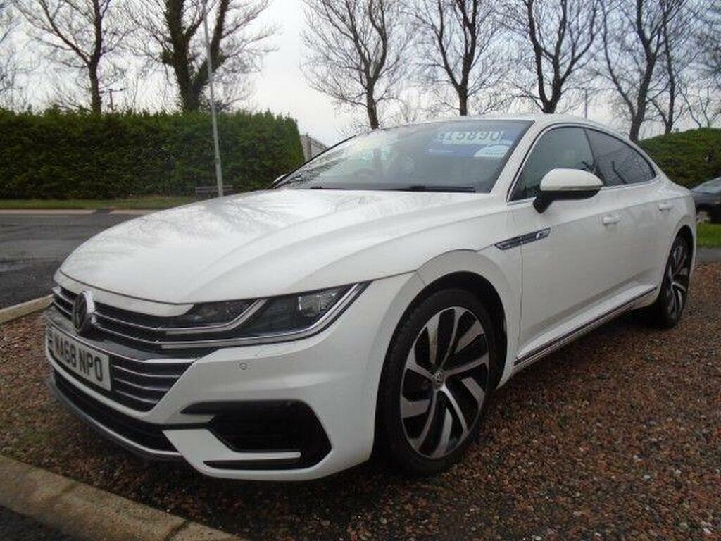 Volkswagen Arteon 2.0 Tdi R-line Fastback Dsg 4Motion Euro 6 S S NA68NPO White #3