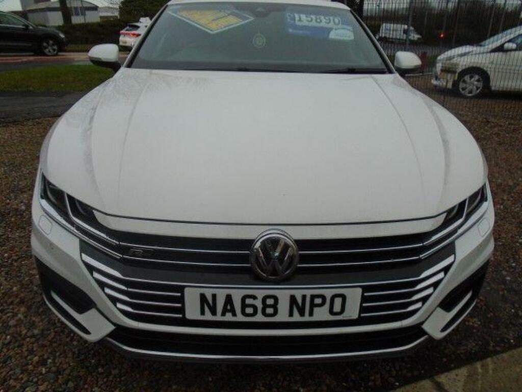 Volkswagen Arteon 2.0 Tdi R-line Fastback Dsg 4Motion Euro 6 S S NA68NPO White #2