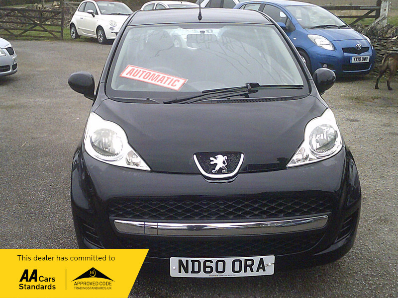 Peugeot 107 Auto Urban 5dr ND60ORA Black #3