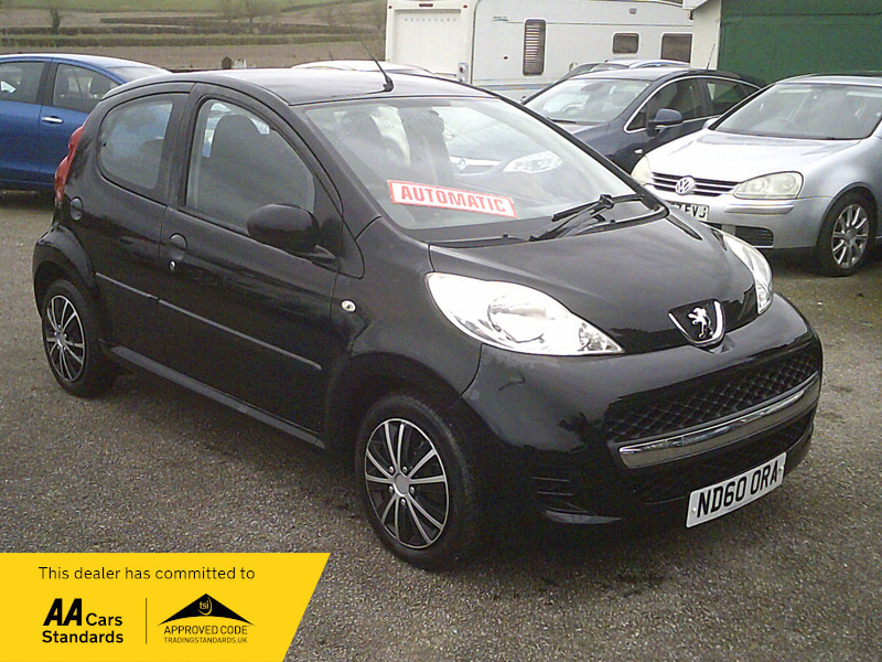 Peugeot 107 Auto Urban 5dr Black