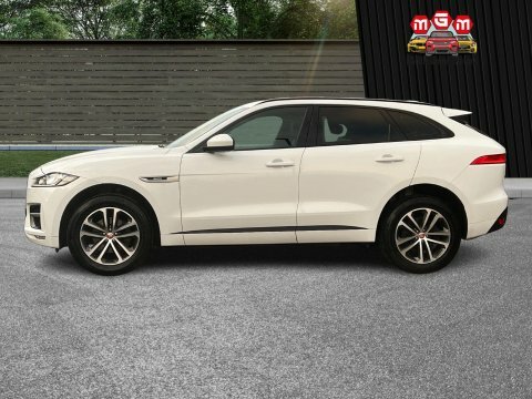 Jaguar F-Pace R-sport Awd AE68UJP White #6