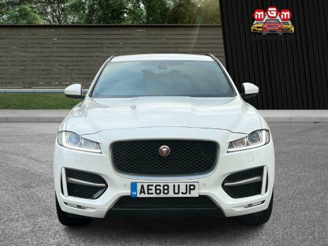 Jaguar F-Pace R-sport Awd AE68UJP White #3