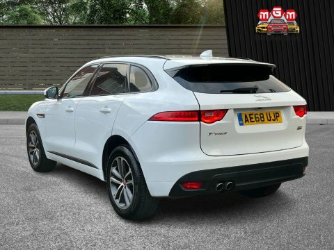 Jaguar F-Pace R-sport Awd AE68UJP White #5