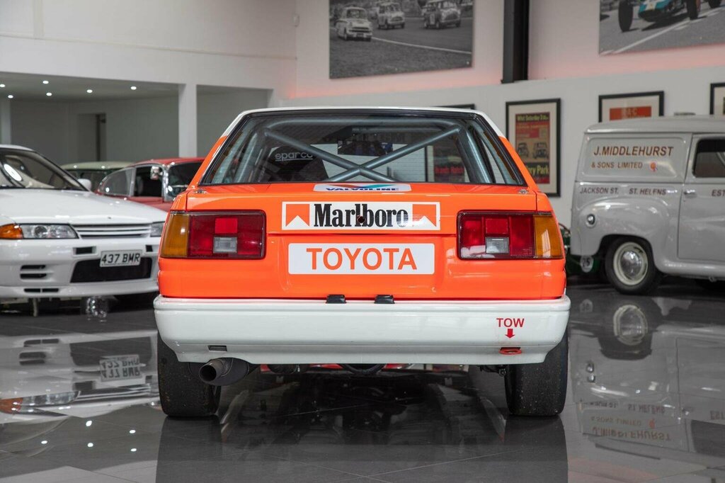 Toyota Corolla Ae86 1600 Gt Group A TEMP679 White #2