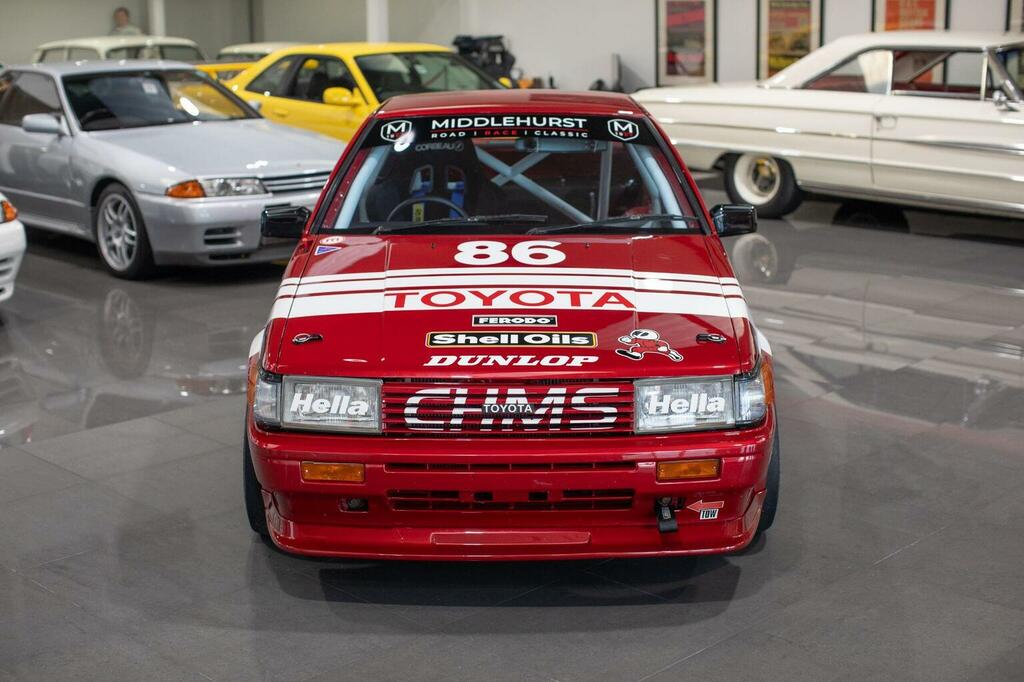 Toyota Corolla Ae86 Group A Touring Car Ex. Btcc Red #4
