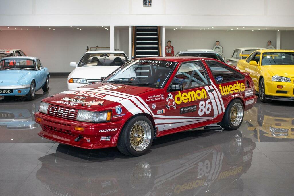 Toyota Corolla Ae86 Group A Touring Car Ex. Btcc Red