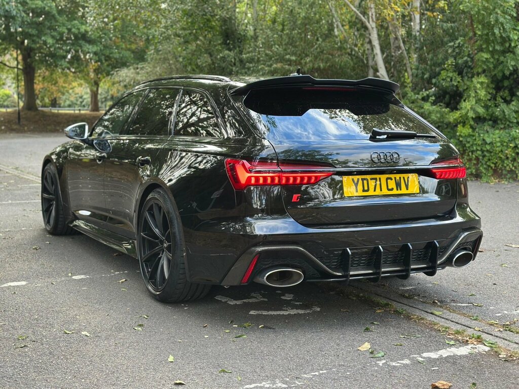 Audi RS6 Avant 4.0 Tfsi V8 Tiptronic Quattro Euro 6 Ss YD71CWV Black #3