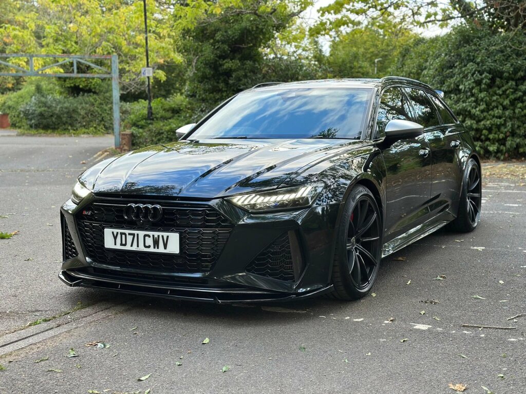 Audi RS6 Avant 4.0 Tfsi V8 Tiptronic Quattro Euro 6 Ss YD71CWV Black #4
