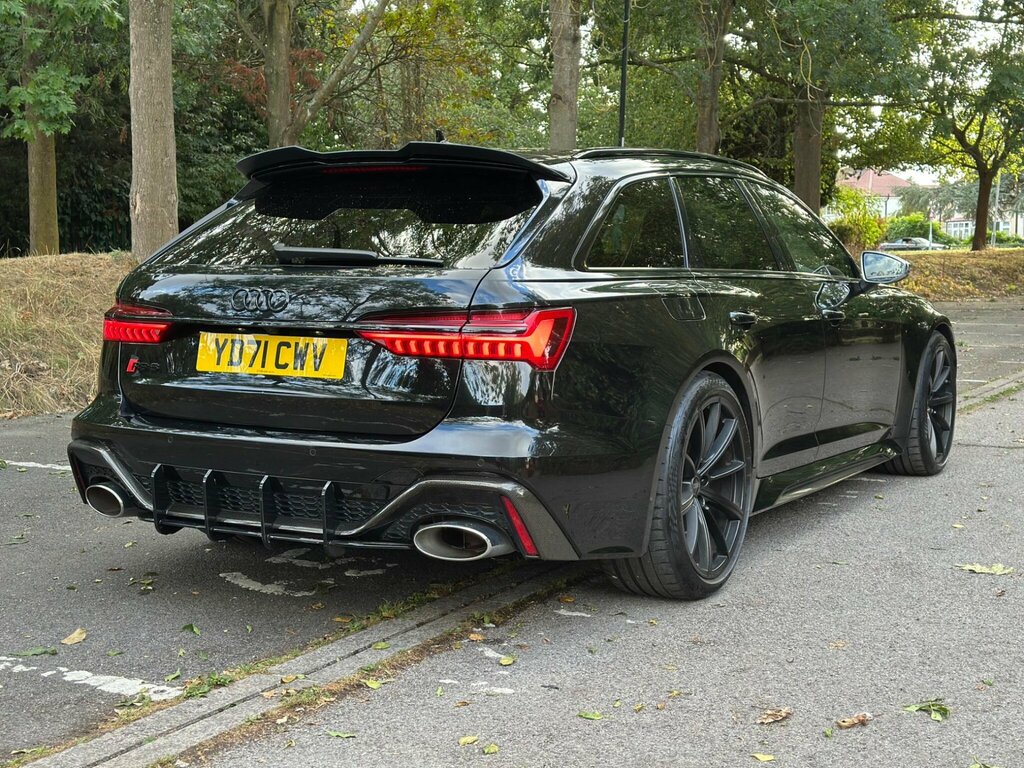 Audi RS6 Avant 4.0 Tfsi V8 Tiptronic Quattro Euro 6 Ss YD71CWV Black #2