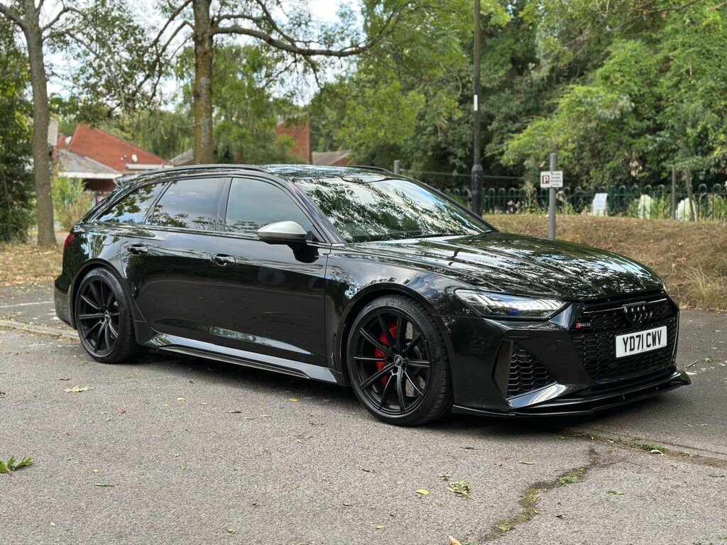 Audi RS6 Avant 4.0 Tfsi V8 Tiptronic Quattro Euro 6 Ss YD71CWV Black #5