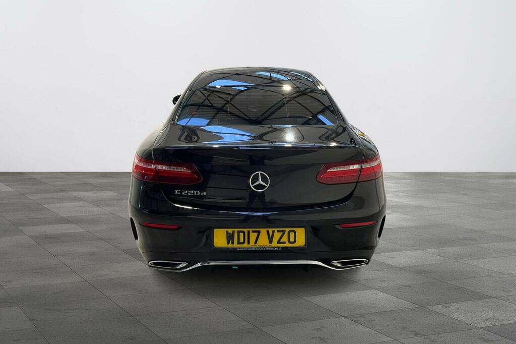 Mercedes-Benz E Class 2.0 E220d Amg Line G-tronic Euro 6 Ss WD17VZO Black #4