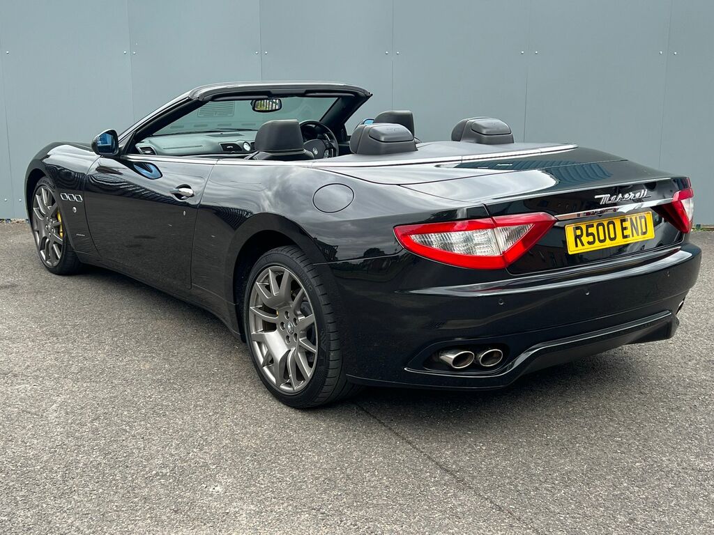 Maserati GranCabrio 4.7 V8 Convertible 4 Seat In Excel Black #5