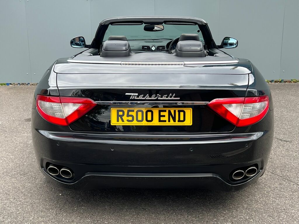 Maserati GranCabrio 4.7 V8 Convertible 4 Seat In Excel Black #6