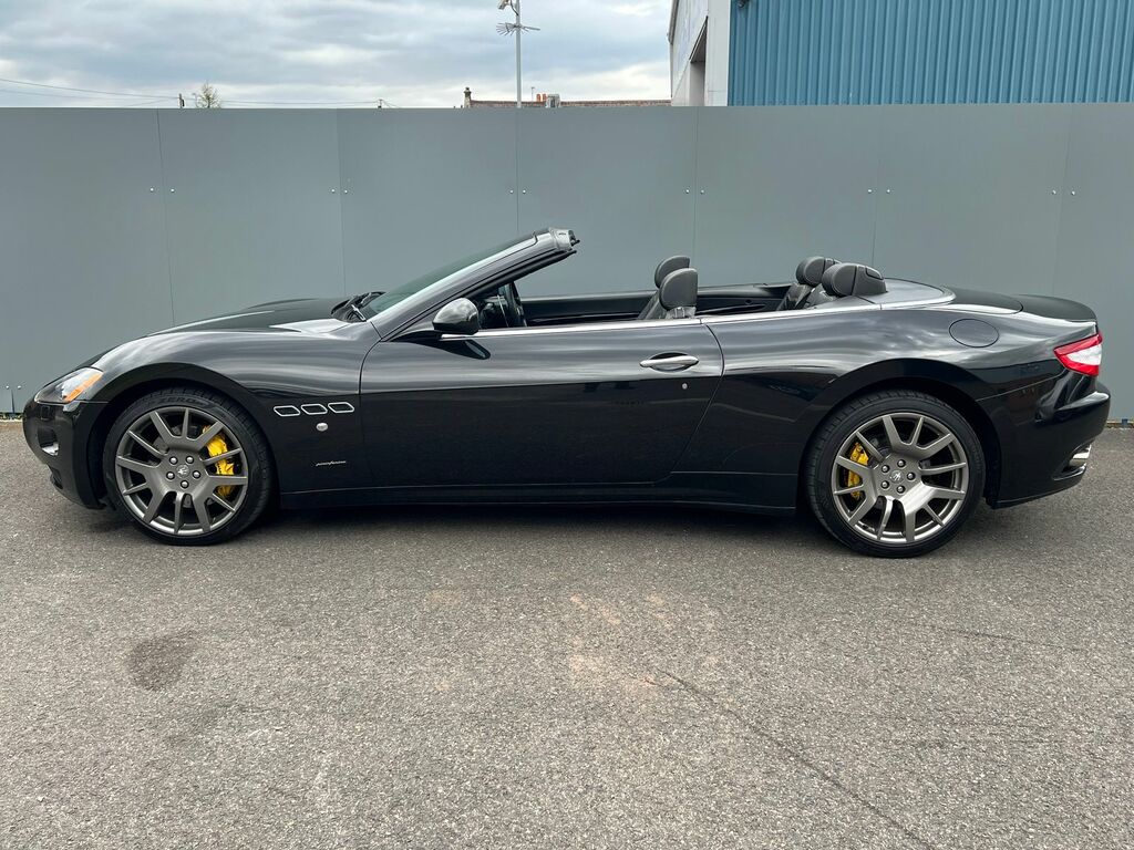 Maserati GranCabrio 4.7 V8 Convertible 4 Seat In Excel Black #4