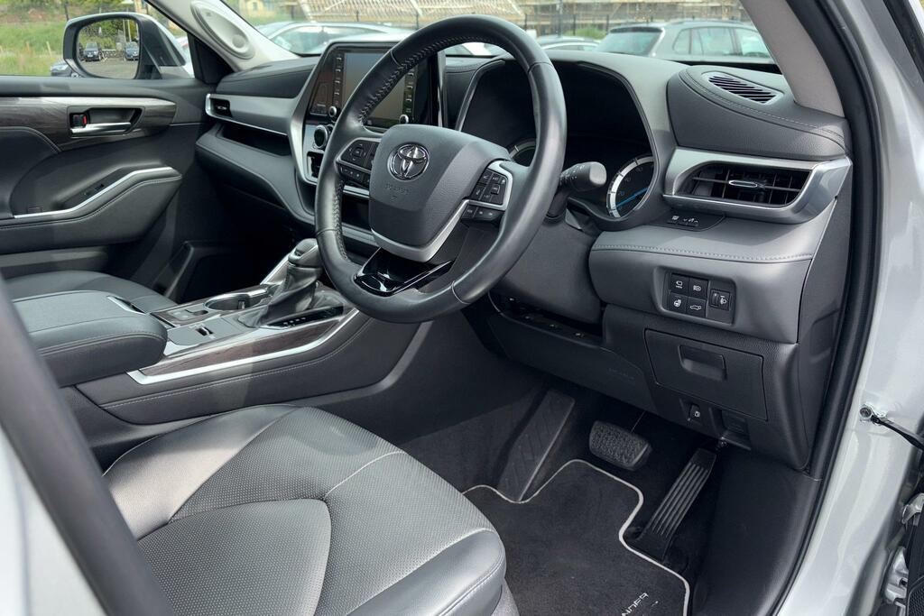 Toyota Highlander 2.5 Vvt-i Hybrid Excel Premium Cvt Silver #5