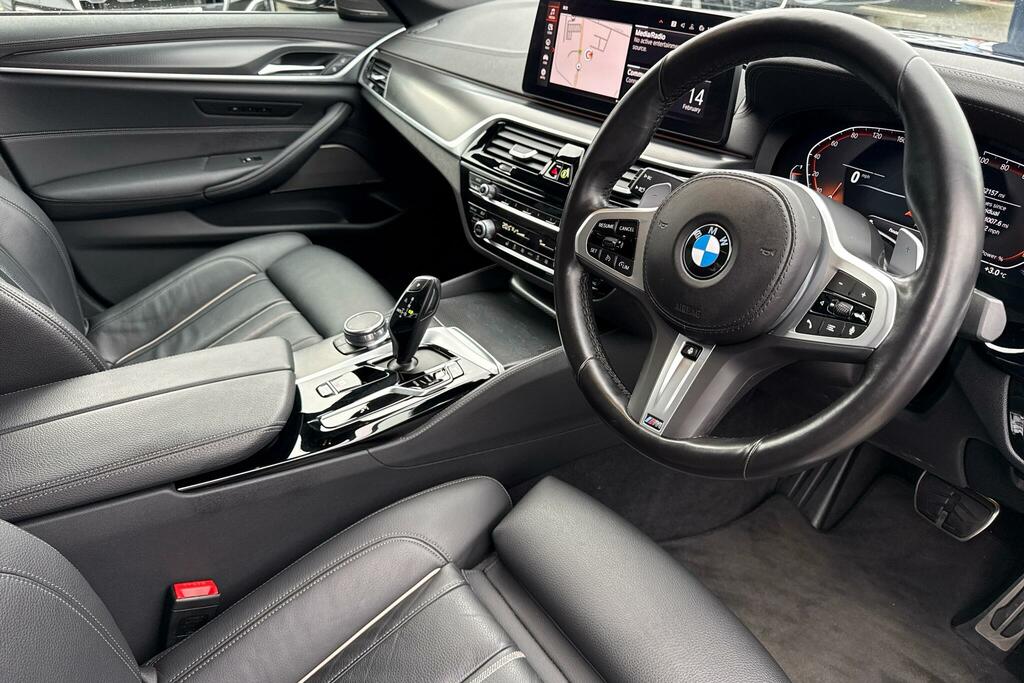 BMW 5 Series 530D Xdrive Mht M Sport VRZ1292 Blue #6
