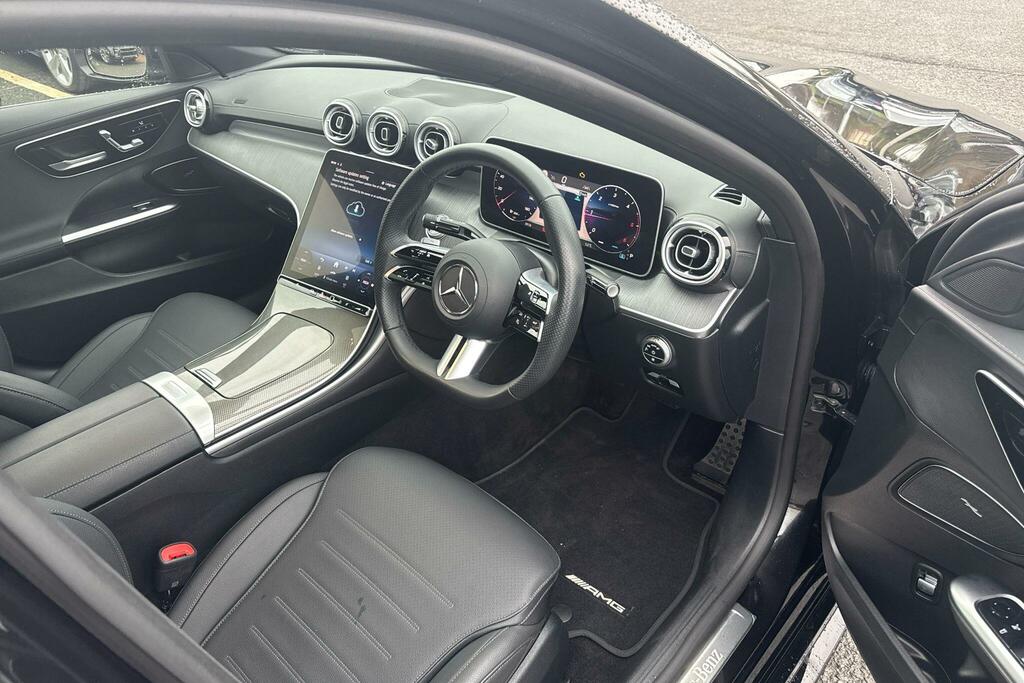 Mercedes-Benz C Class C220d Amg Line Premium Pan Roof 9G-tronic Black #6