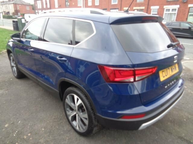 Seat Ateca 1.6 Tdi Ecomotive Se Technology Suv Man CU17WHW Blue #6