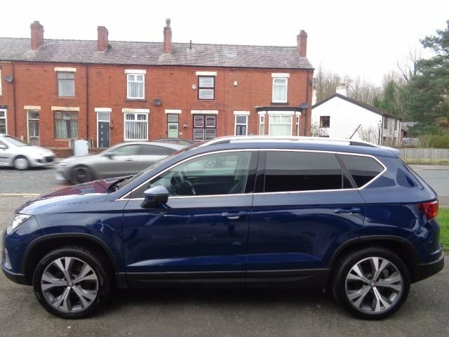 Seat Ateca 1.6 Tdi Ecomotive Se Technology Suv Man CU17WHW Blue #5