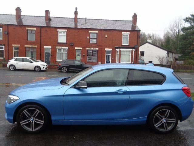 BMW 1 Series 1.5 118I Sport Hatchback Euro 6 ST18EAM Blue #3