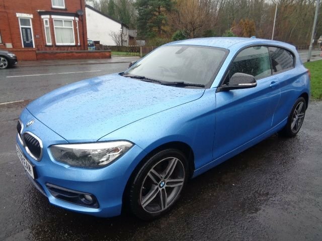 BMW 1 Series 1.5 118I Sport Hatchback Euro 6 ST18EAM Blue #2