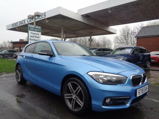 BMW 1 Series 1.5 118I Sport Hatchback Euro 6 Blue