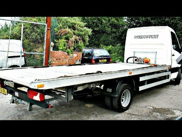 Volkswagen Crafter Transporter Cr50 Blue Tdi Lwb Tilt Slide Recovery White #3